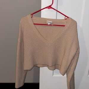 Super Down Crop Sweater